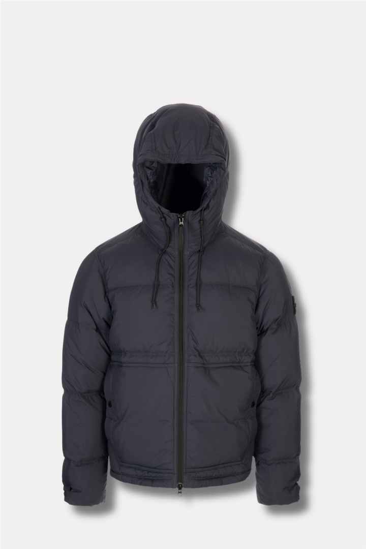4100019 Matt Ripstop Cordura® Down Parka Navy Blue