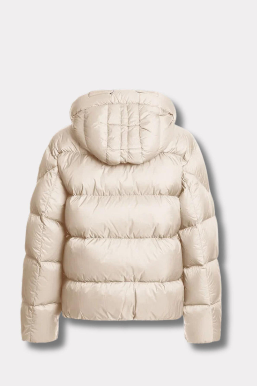 Tilly Hooded Down Jacket - Moonbeam