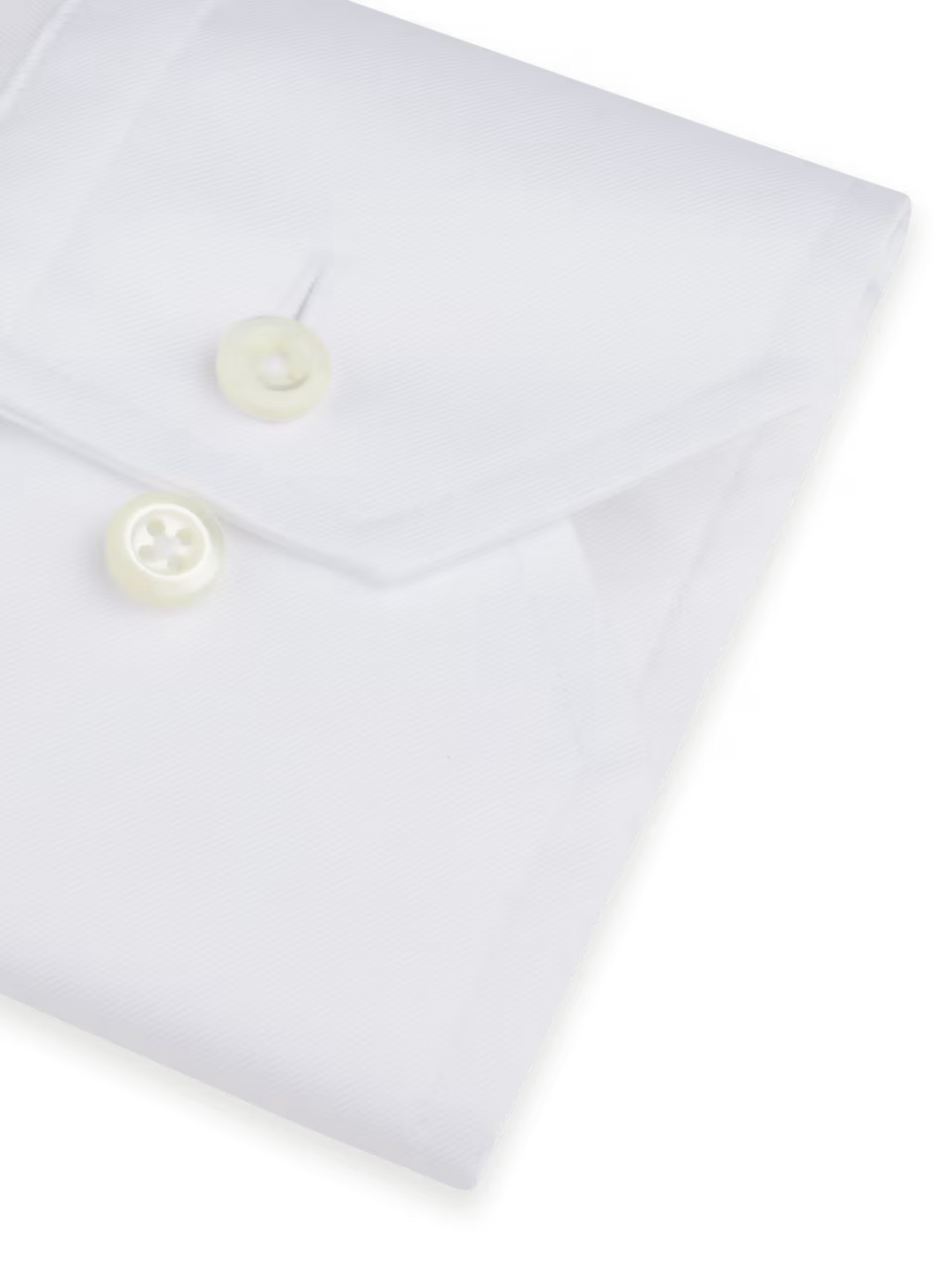 Slimline Twill Shirt White