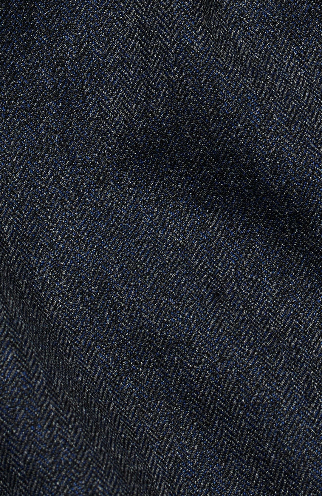 AlvinPL 90 Herringbone Trousers Midnight