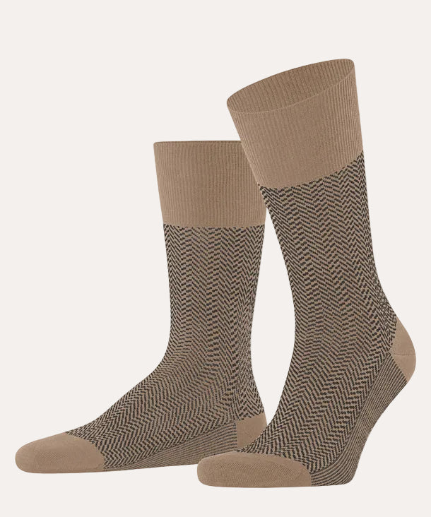 Airport Herringstripe Brown - packshot
