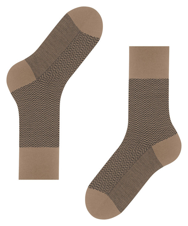 Airport Herringstripe Brown - detalj