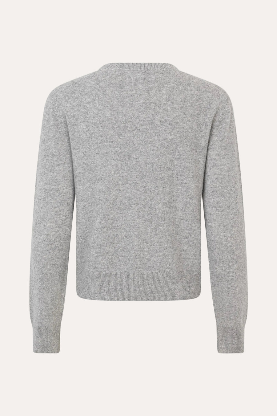 Saboston Cardigan 6304 Grey mel. - packshot rygg