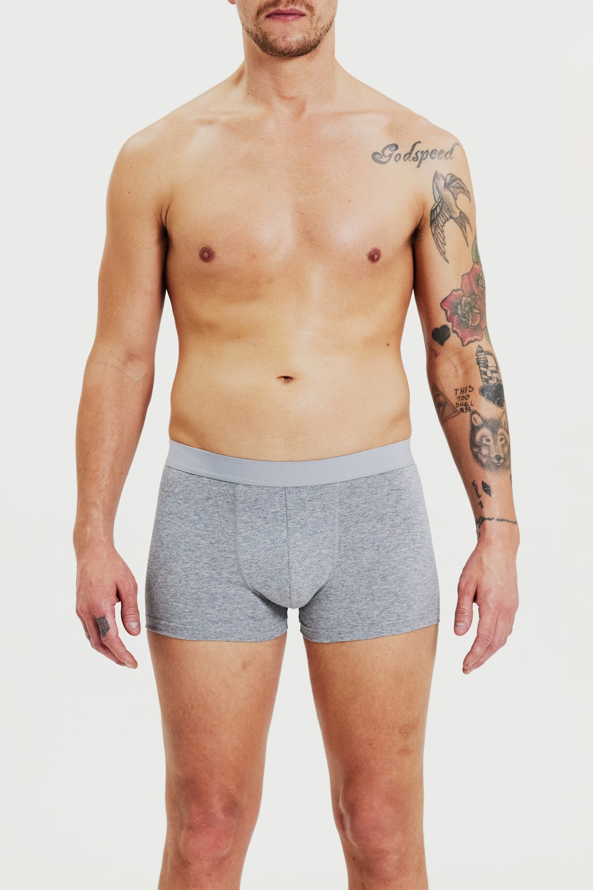 Boxer Brief 3-Pack Grey Melange
