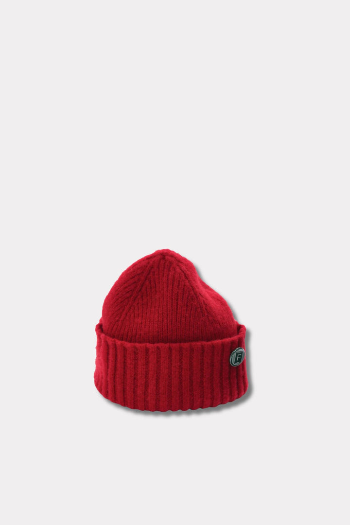 Shaggy Beanie Red