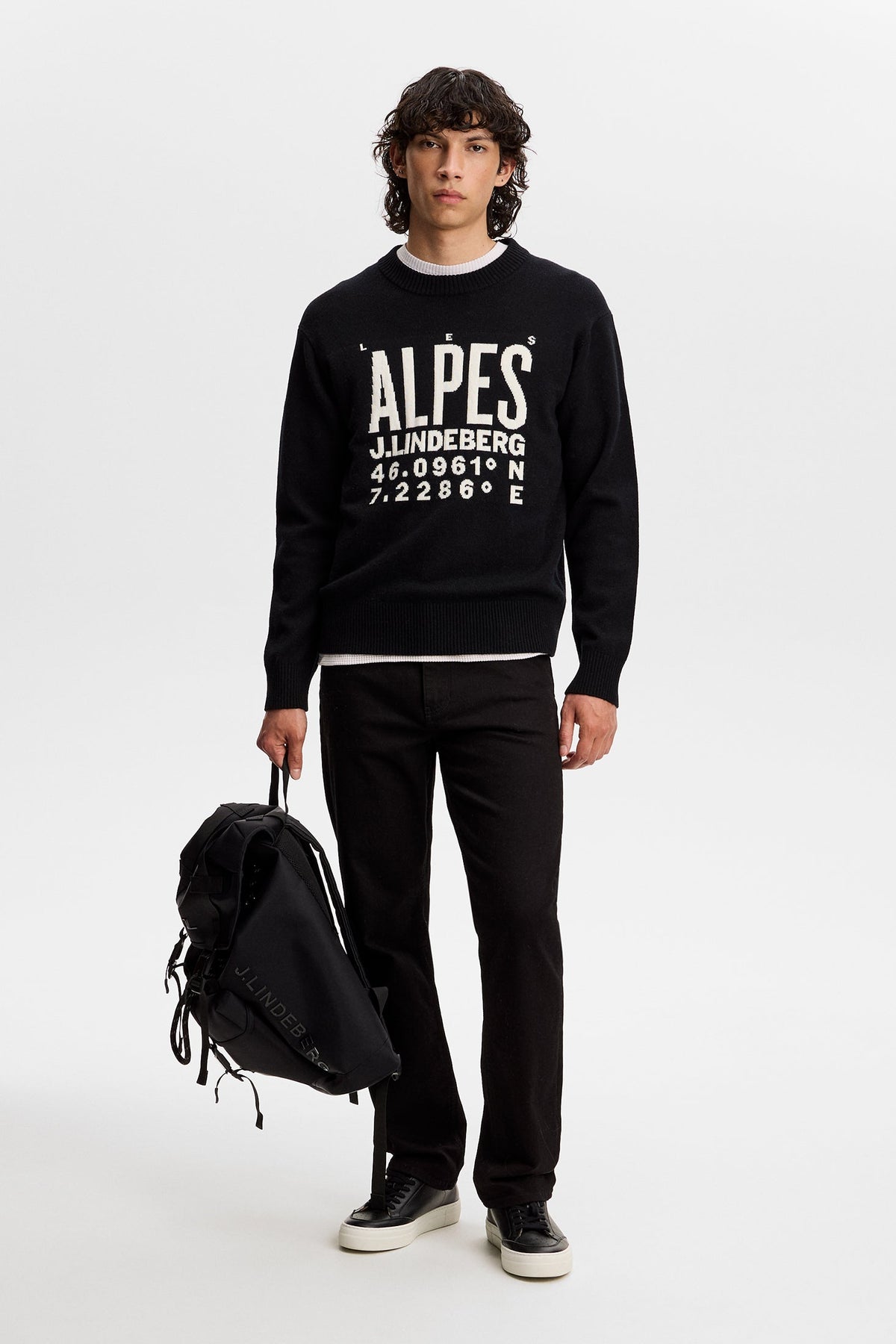 William Knitted Sweater Black