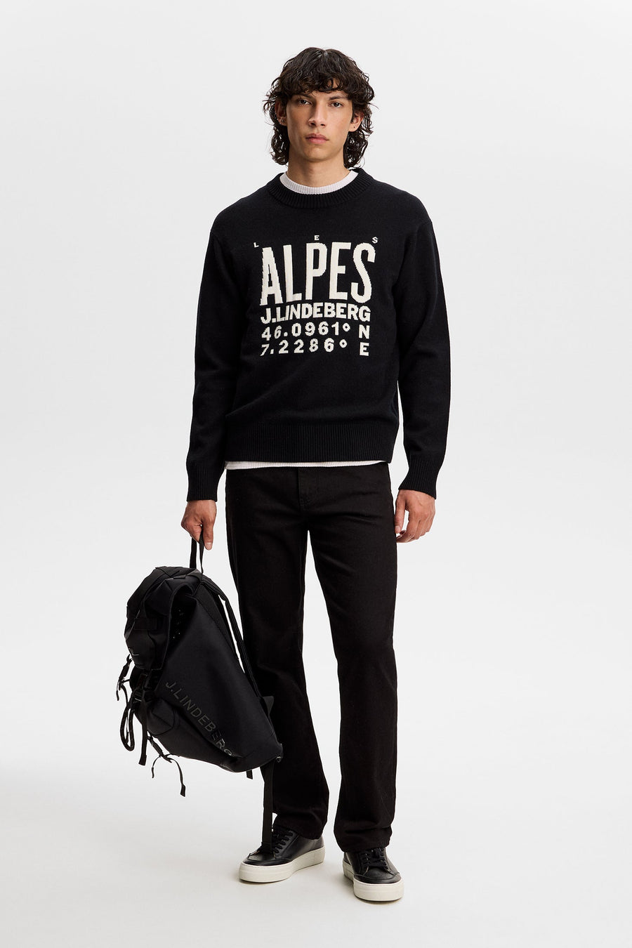 William Knitted Sweater Black
