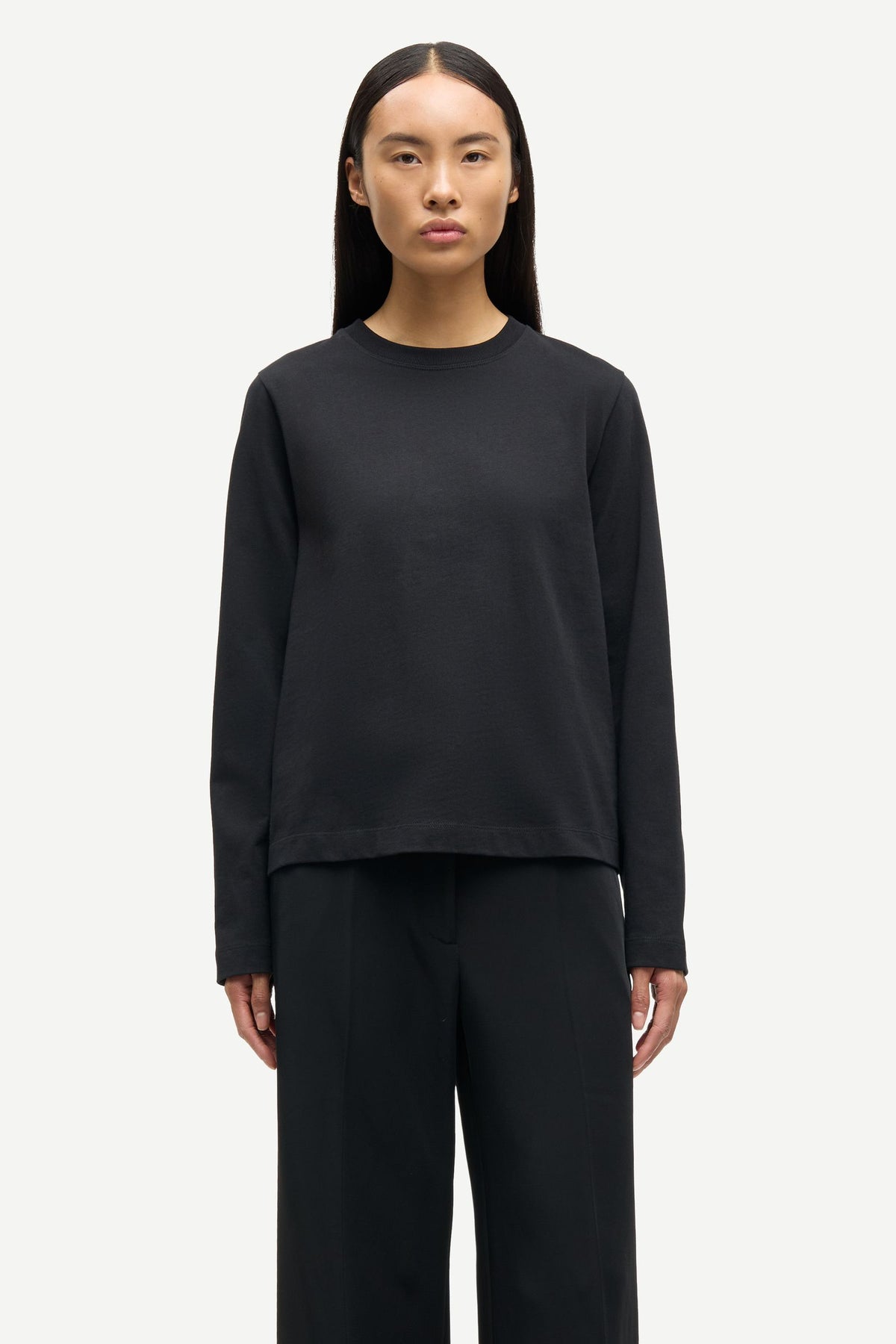 Sacamino ls t-shirt - Black