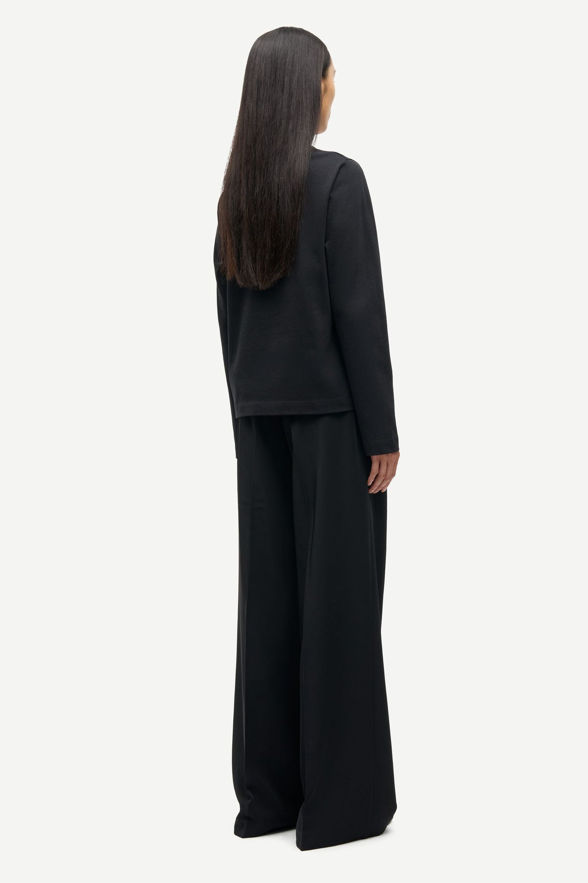 Sacamino ls t-shirt - Black