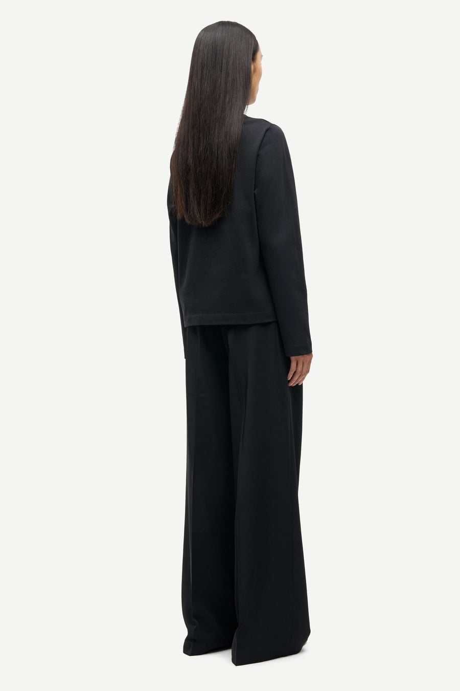 Sacamino ls t-shirt - Black