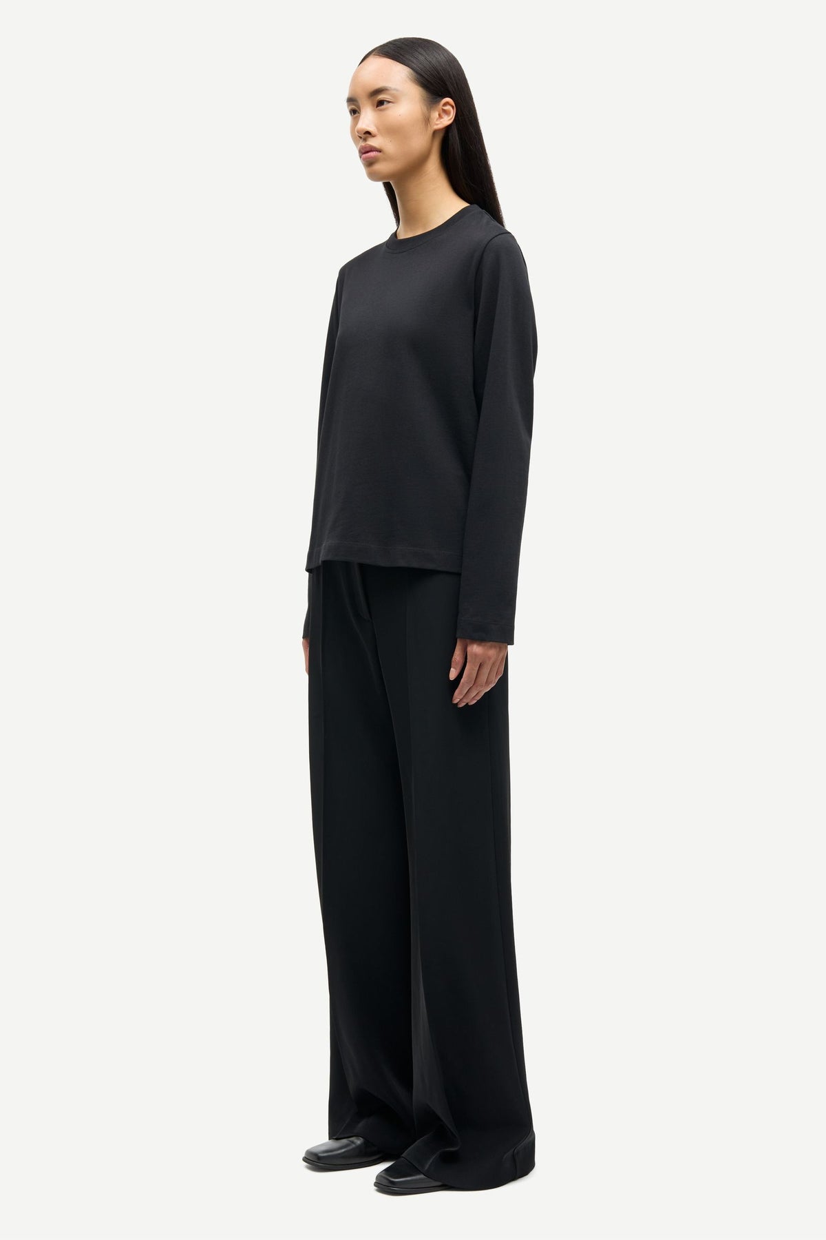 Sacamino ls t-shirt - Black