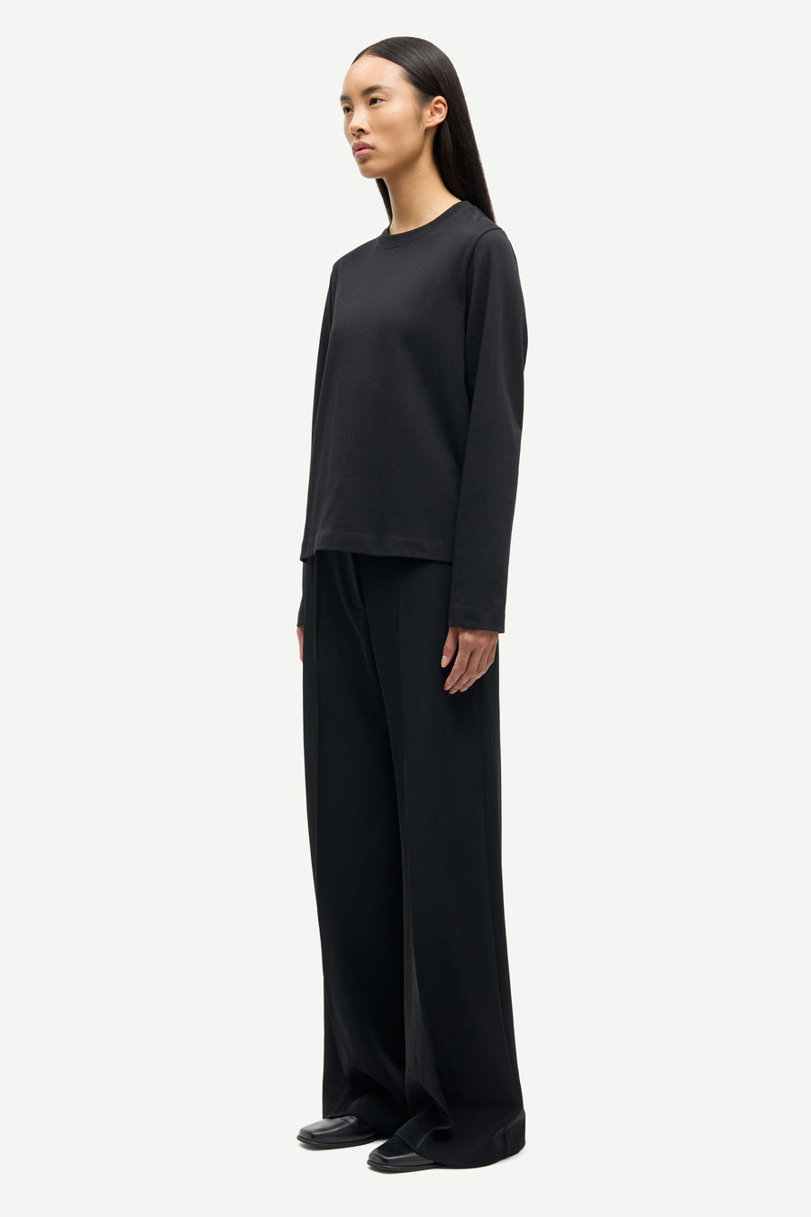 Sacamino ls t-shirt - Black