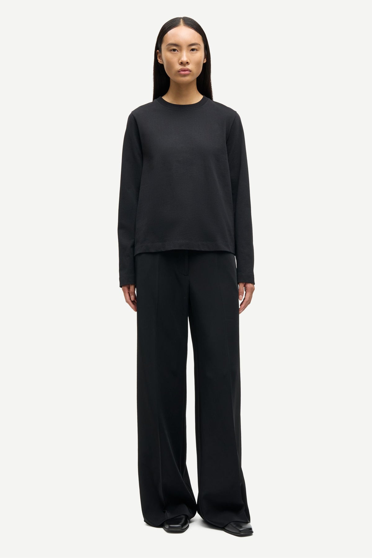 Sacamino ls t-shirt - Black