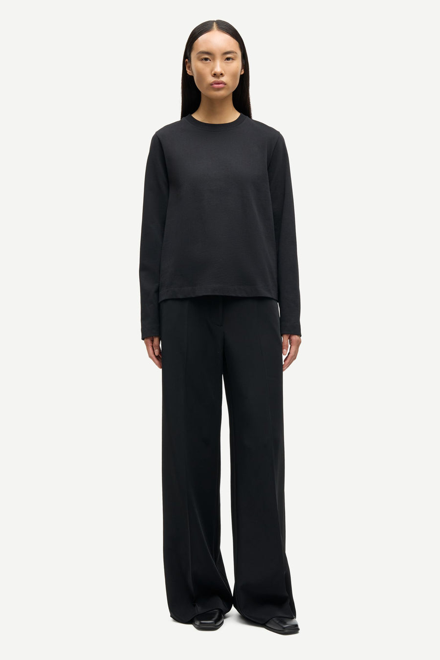 Sacamino ls t-shirt - Black