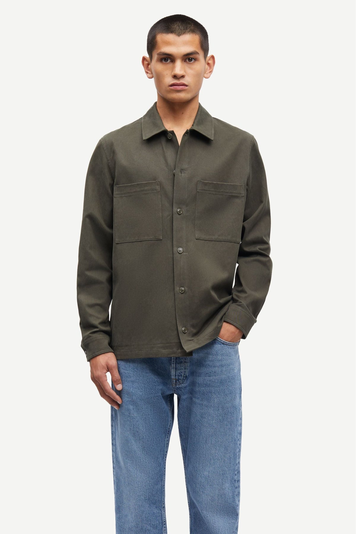 Sataka JO Overshirt Forest Night