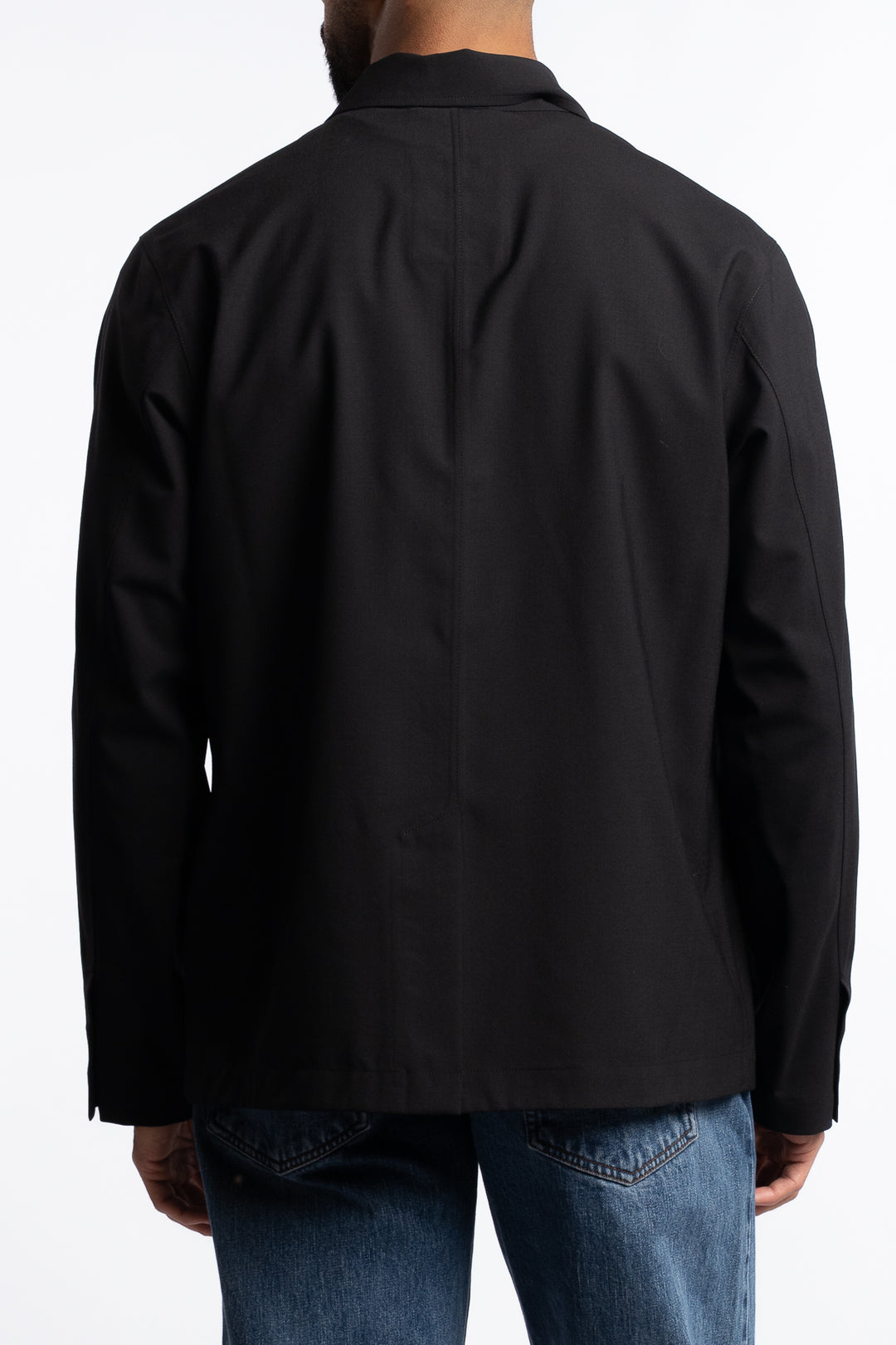 Laminar Woven Jacket Black