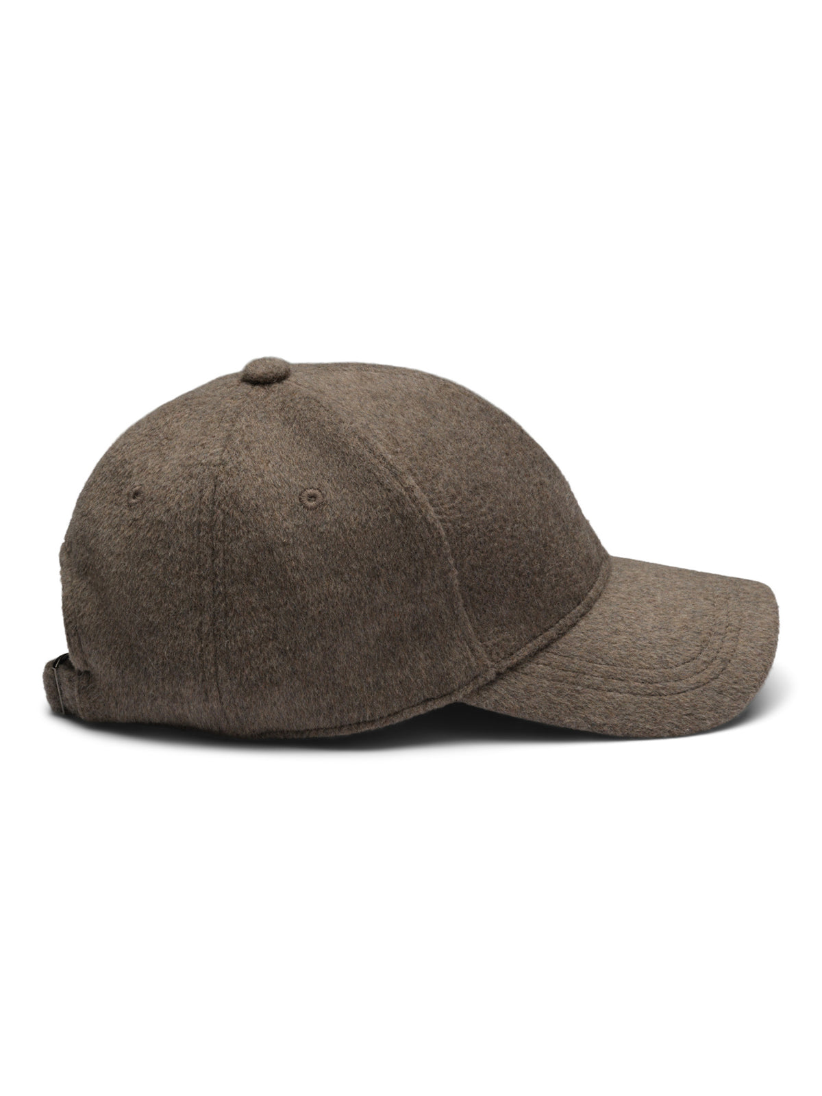Julie Wool Cap Brown - packshot side