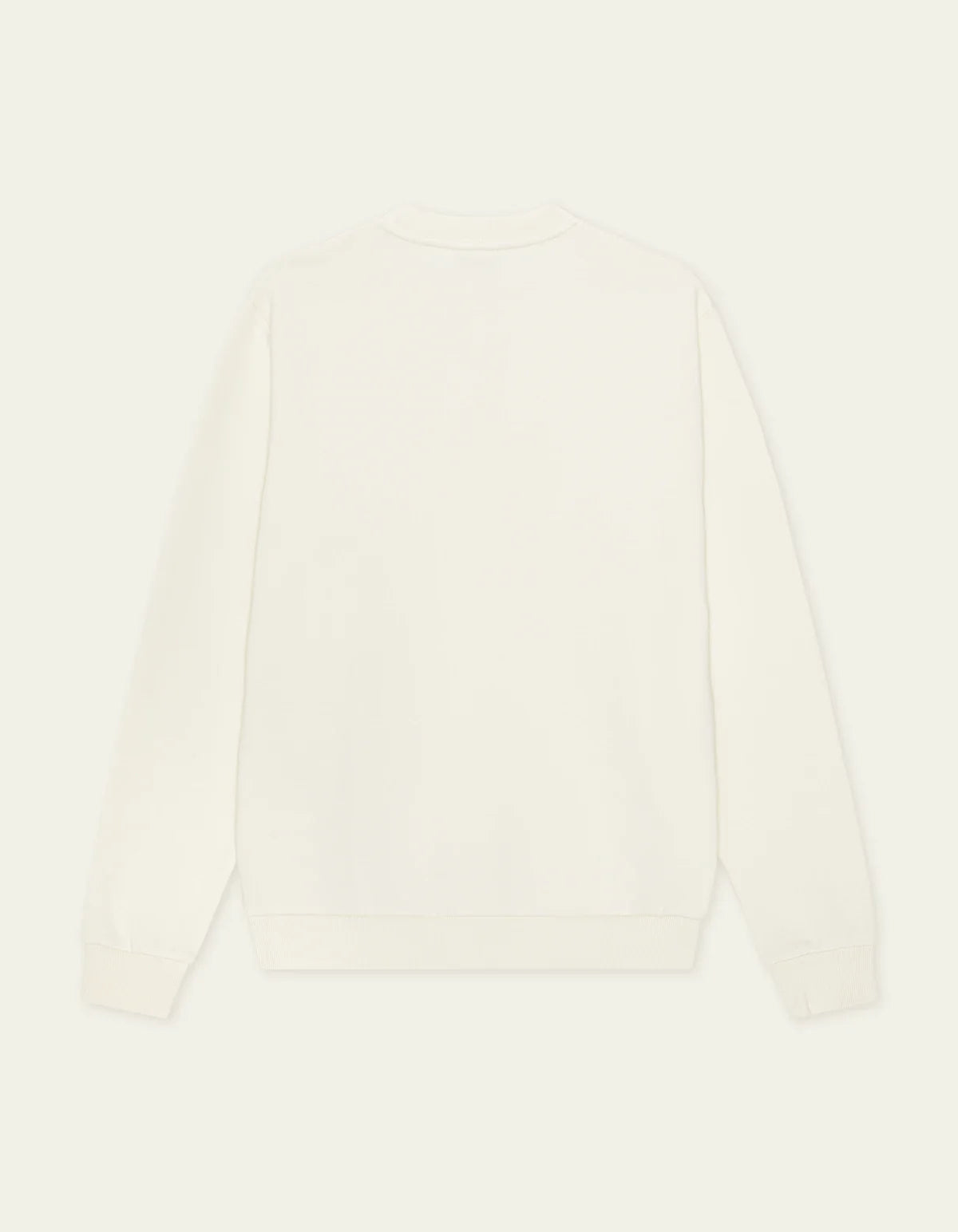 Signature Print Sweatshirt Light Ivory - packshot