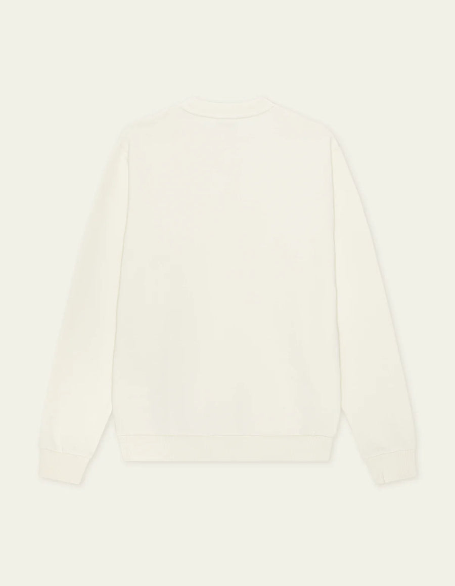 Signature Print Sweatshirt Light Ivory - packshot