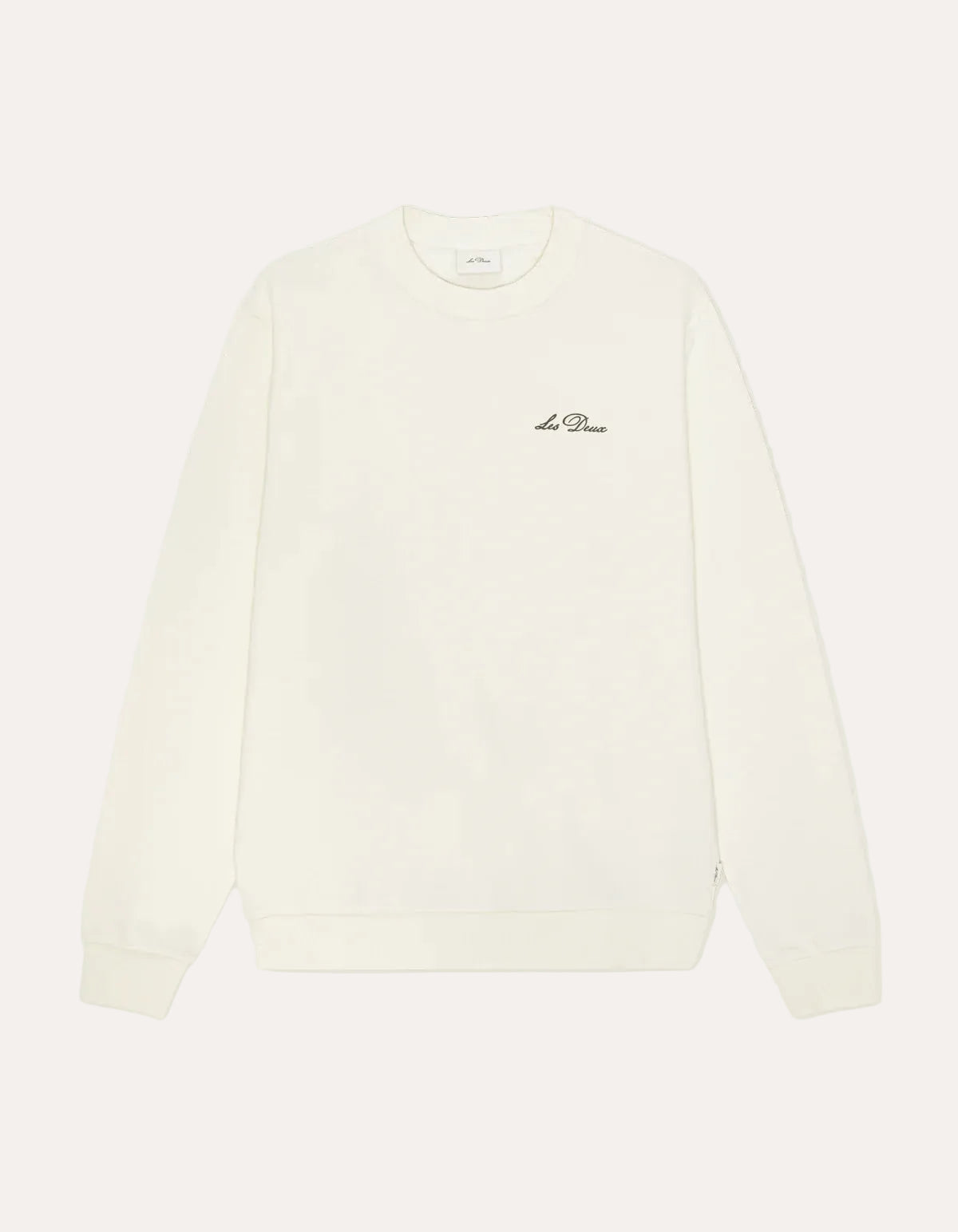 Signature Print Sweatshirt Light Ivory - packshot
