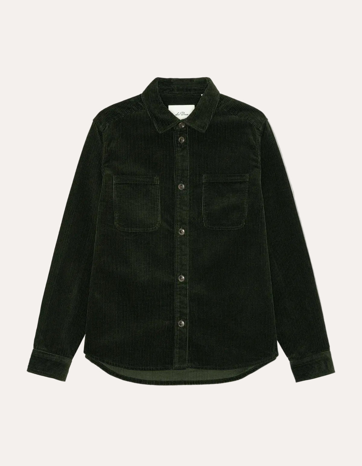 Corduroy Overshirt Rosin Green - packshot