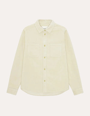 Corduroy Overshirt Ivory