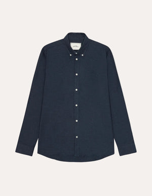 Soft Flannel Shirt Dark Navy