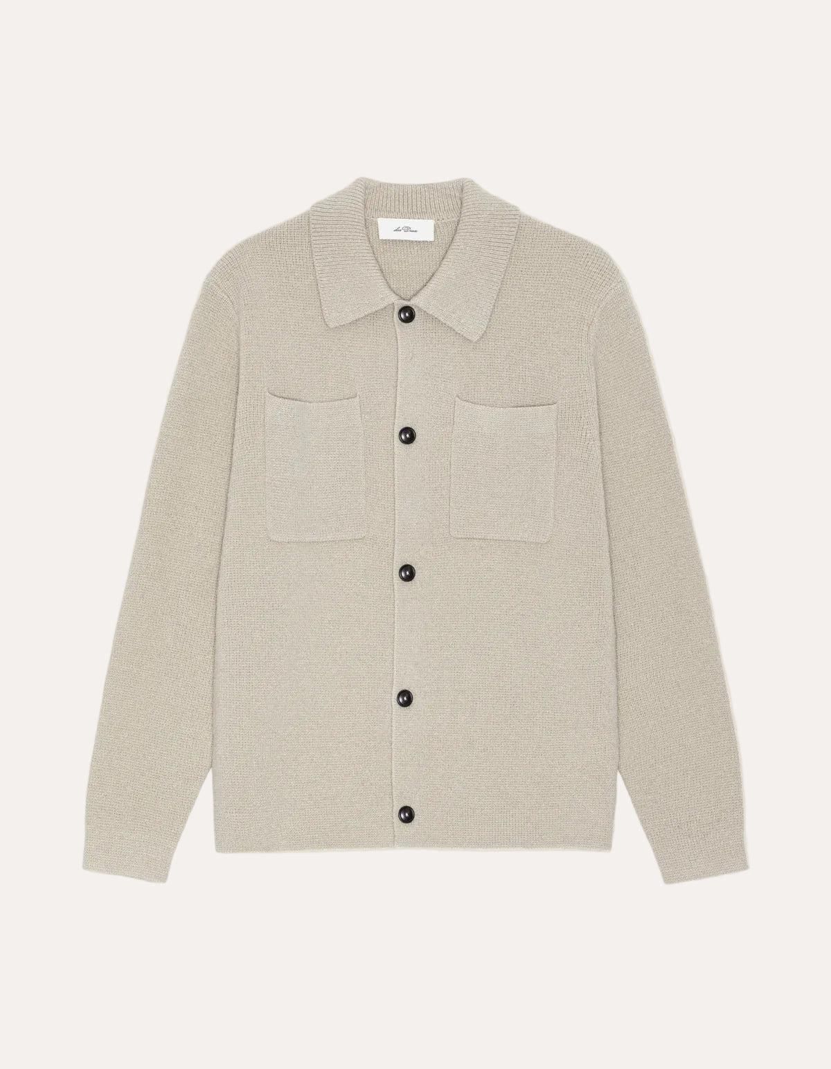 Milano Knit Overshirt Light Sand - packshot