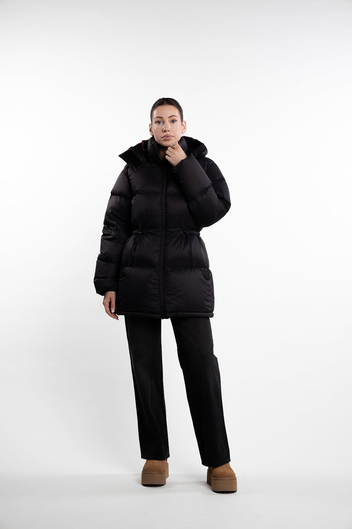 Gia Down Jacket- Black