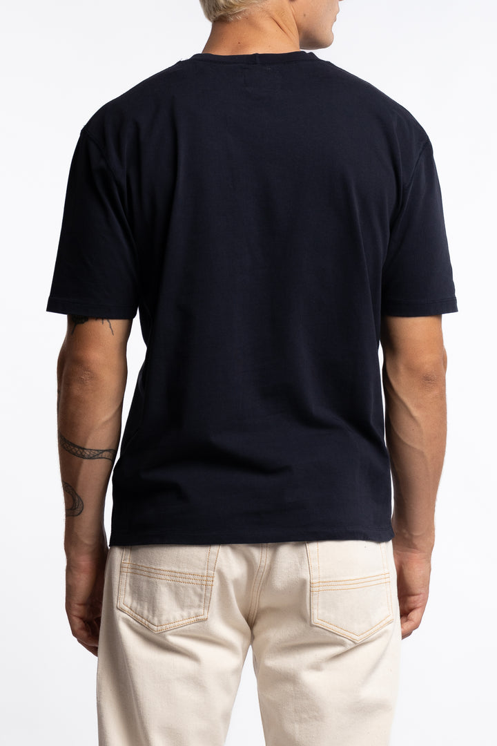 Short Sleeve Hiking T-Shirt Navy