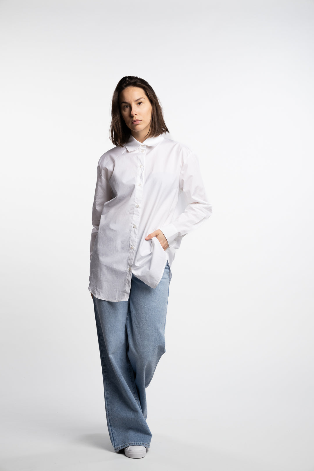 Haley shirt- White