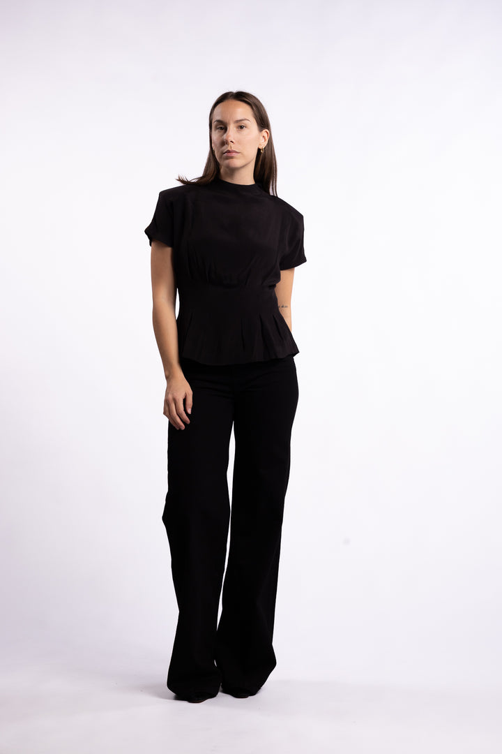 June Blouse - Black