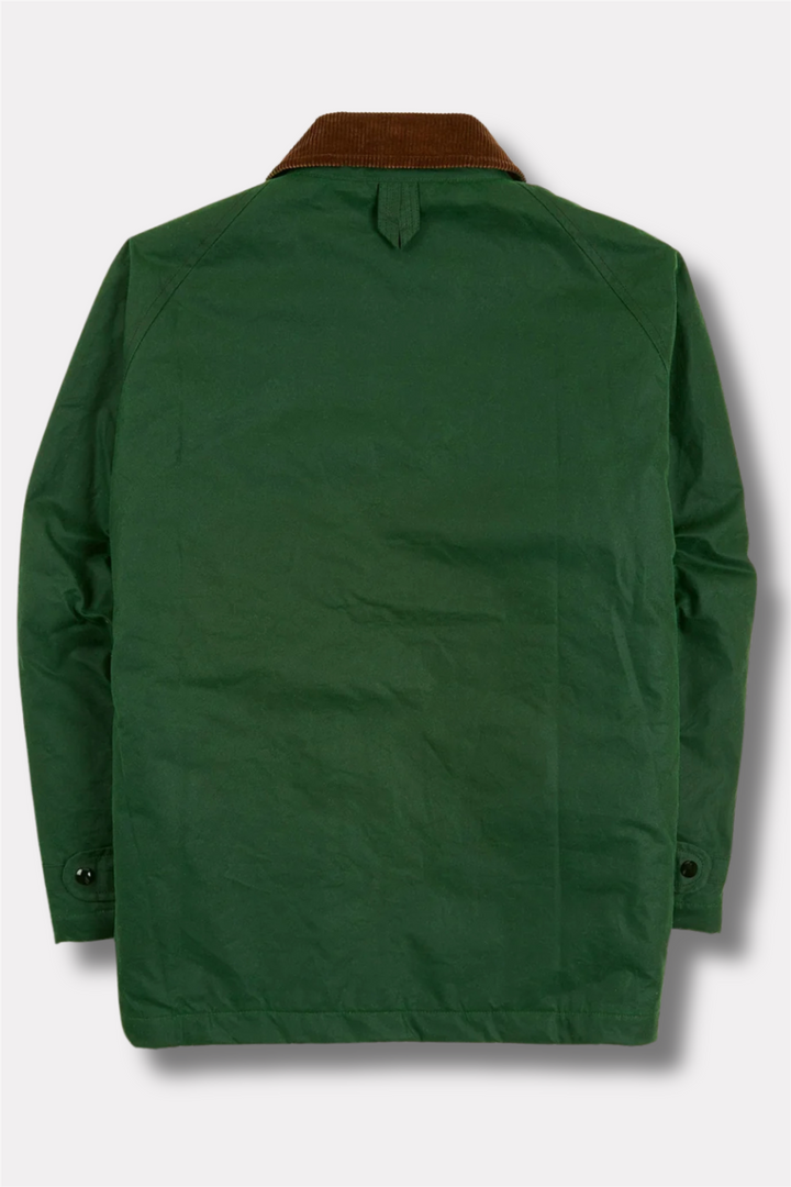 Waxed Coverall Emerald Green