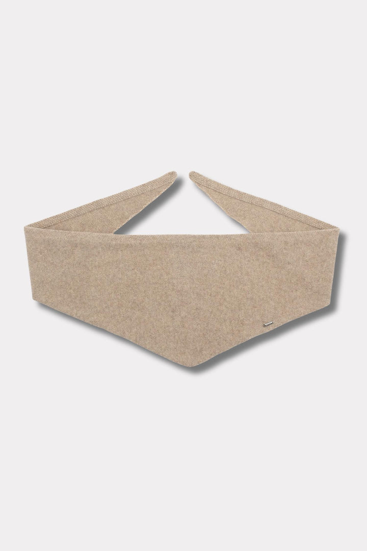 Juliet Cashmere Scarf - Dark Beige