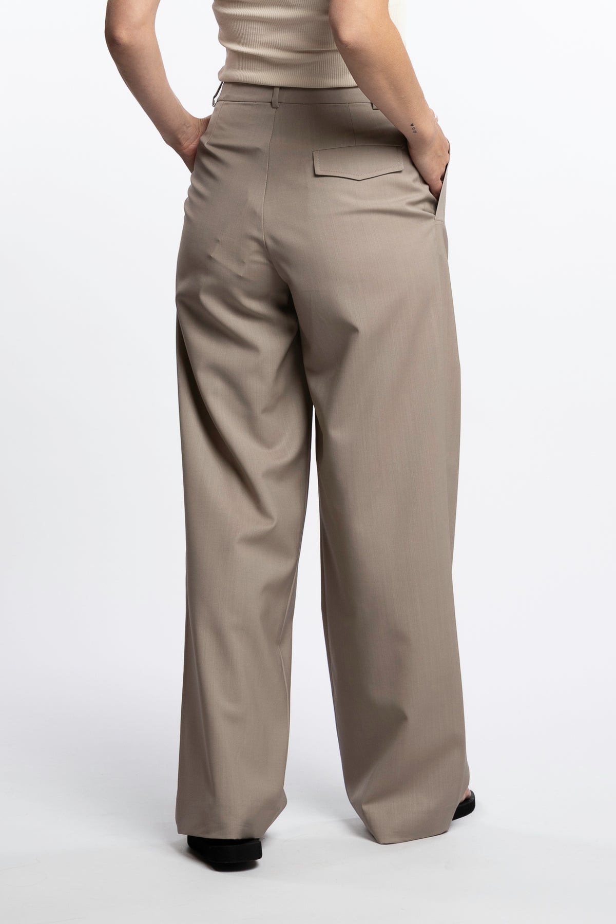 Monaco Pant- Pebble
