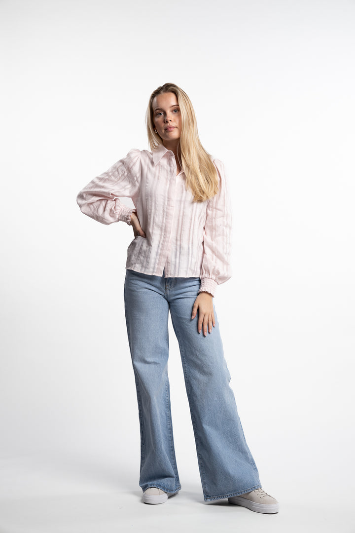 Serafina Blouse- Light Pink