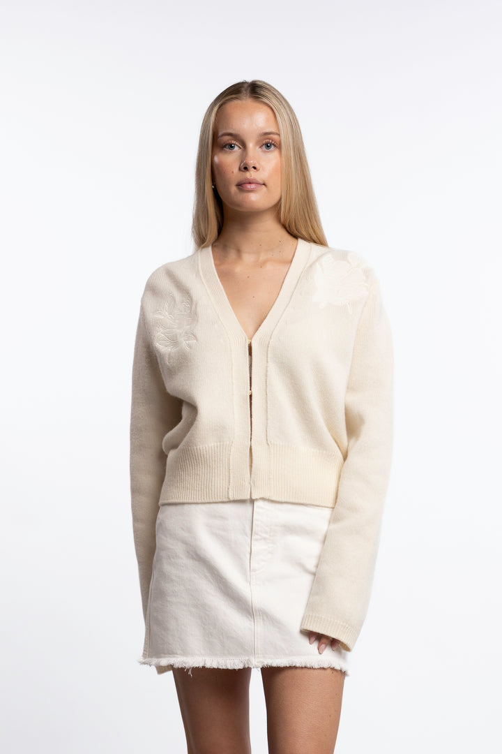 Thorn Cardigan- Cream