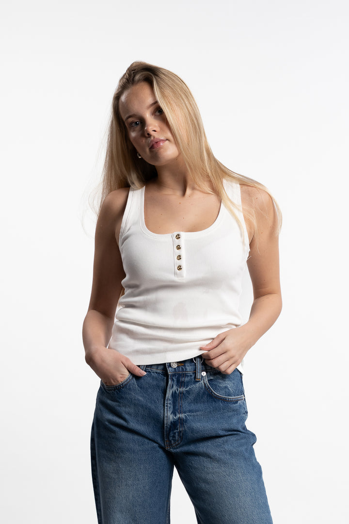 Alessia Tank- Ivory