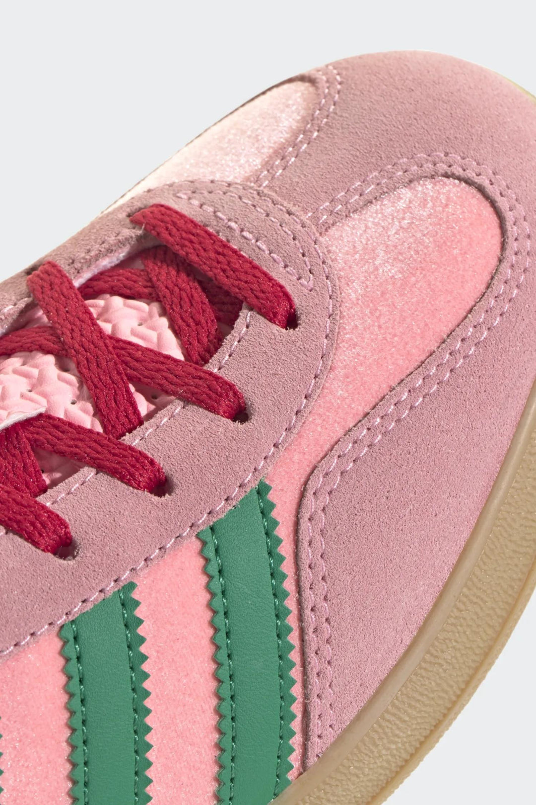 Gazelle Indoor W- Court Green/Glow Pink/Gum