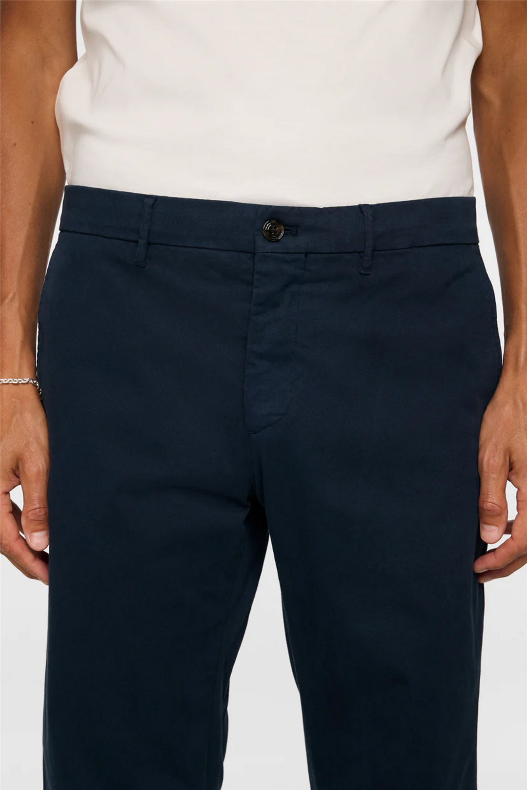 Ched Cotton Stretch Pants JL Navy