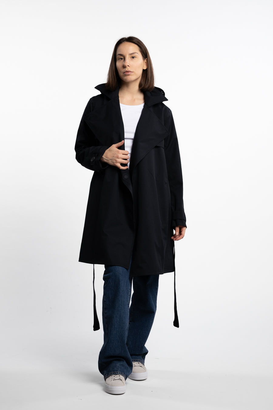 Yr'en Coat - New Black