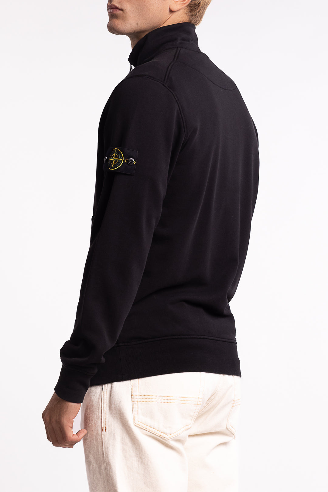 6100063 Organic Cotton Fleece Black