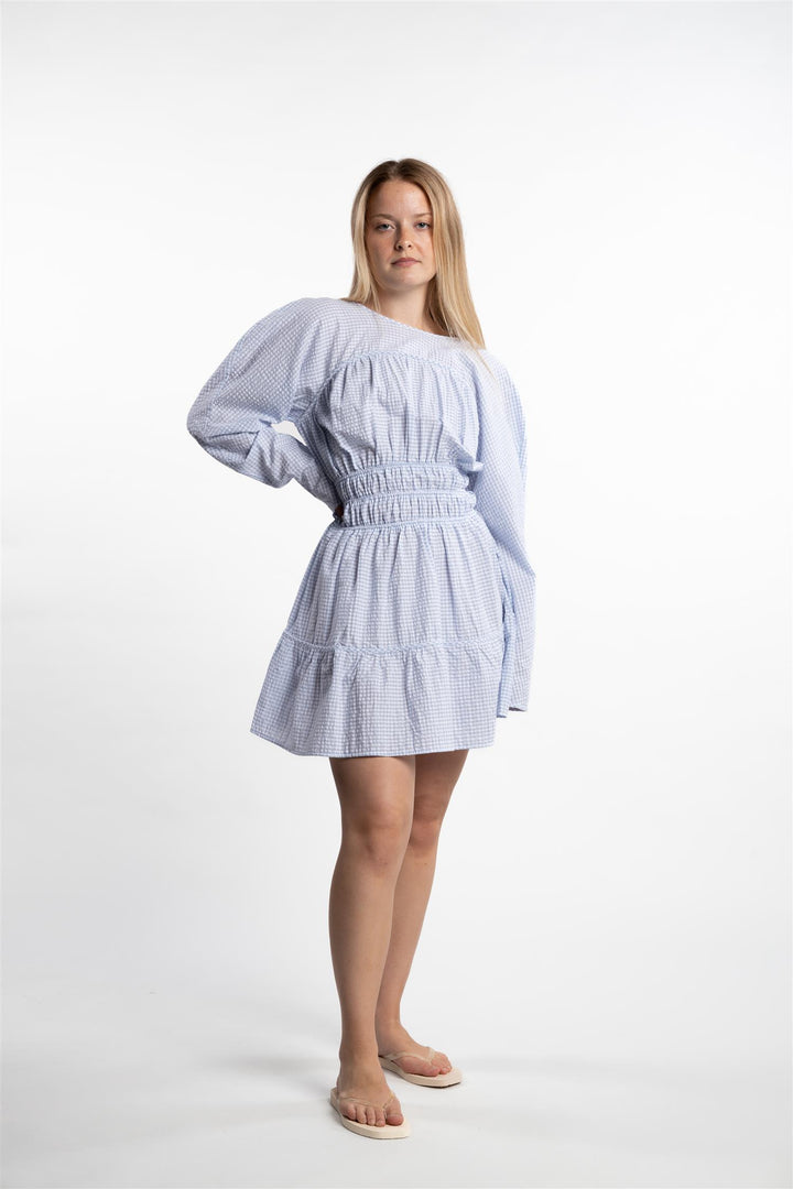 Liebe Dress- Lt. Blue Mix