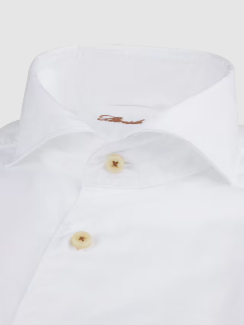 Slimline Casual Shirt White