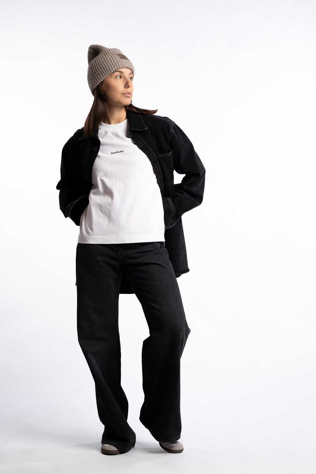Denim Shirt- Black