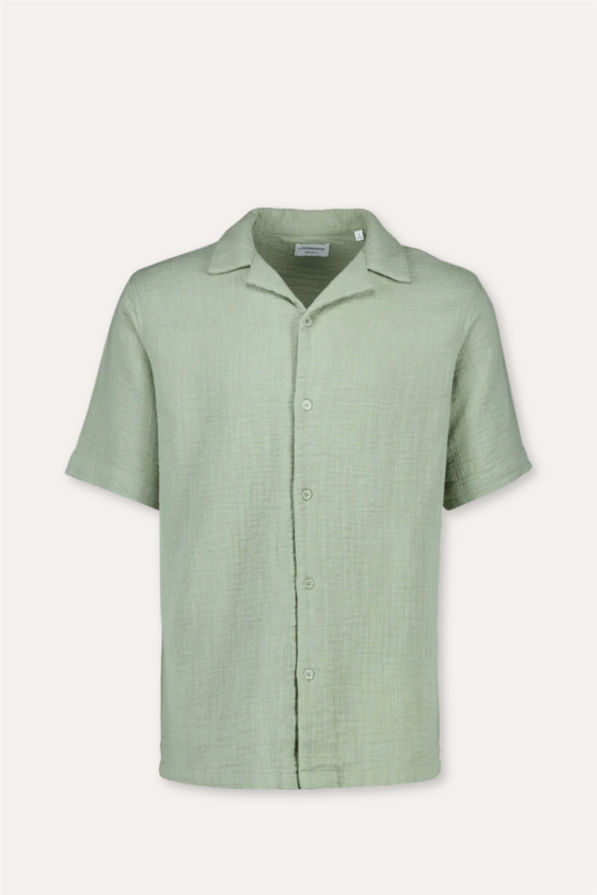 Cotton Muslin Resort Shirt S/S Dusty Olive