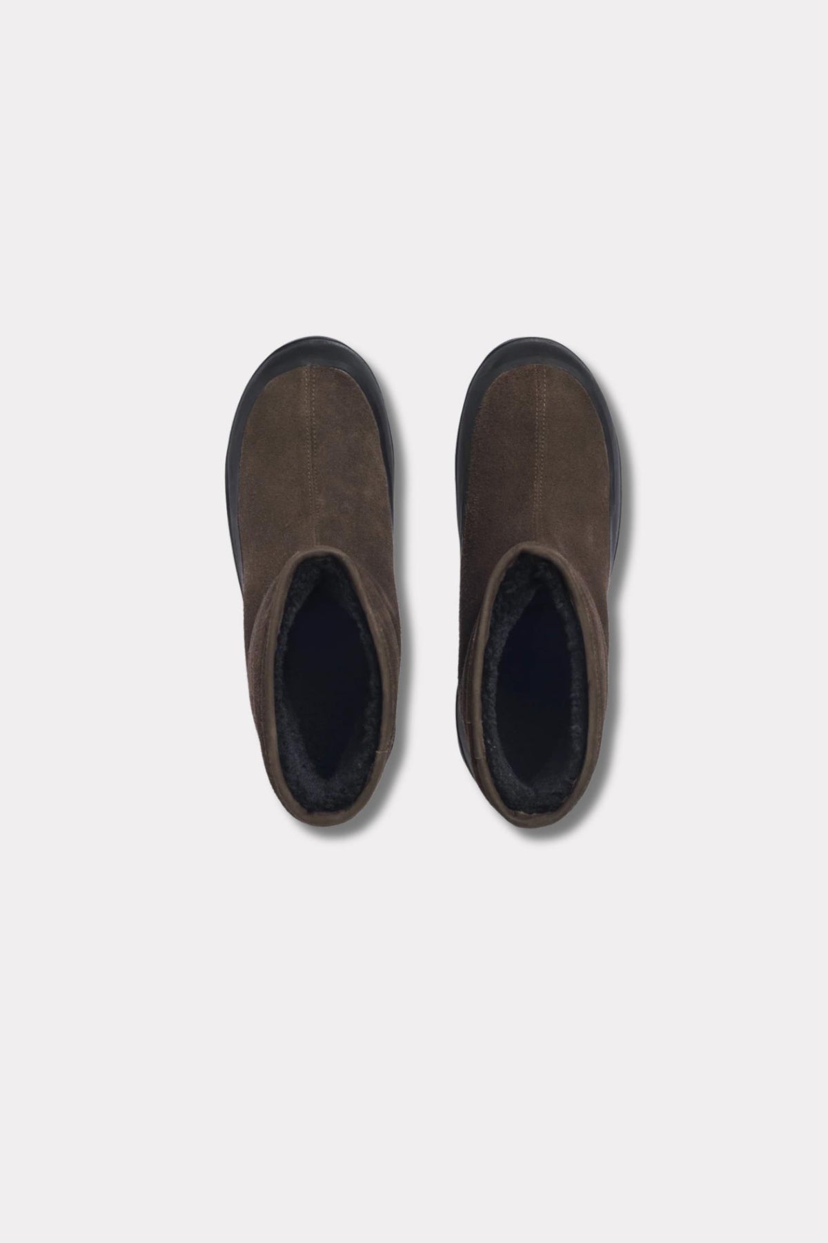 Badia- Shearling Dark Brown