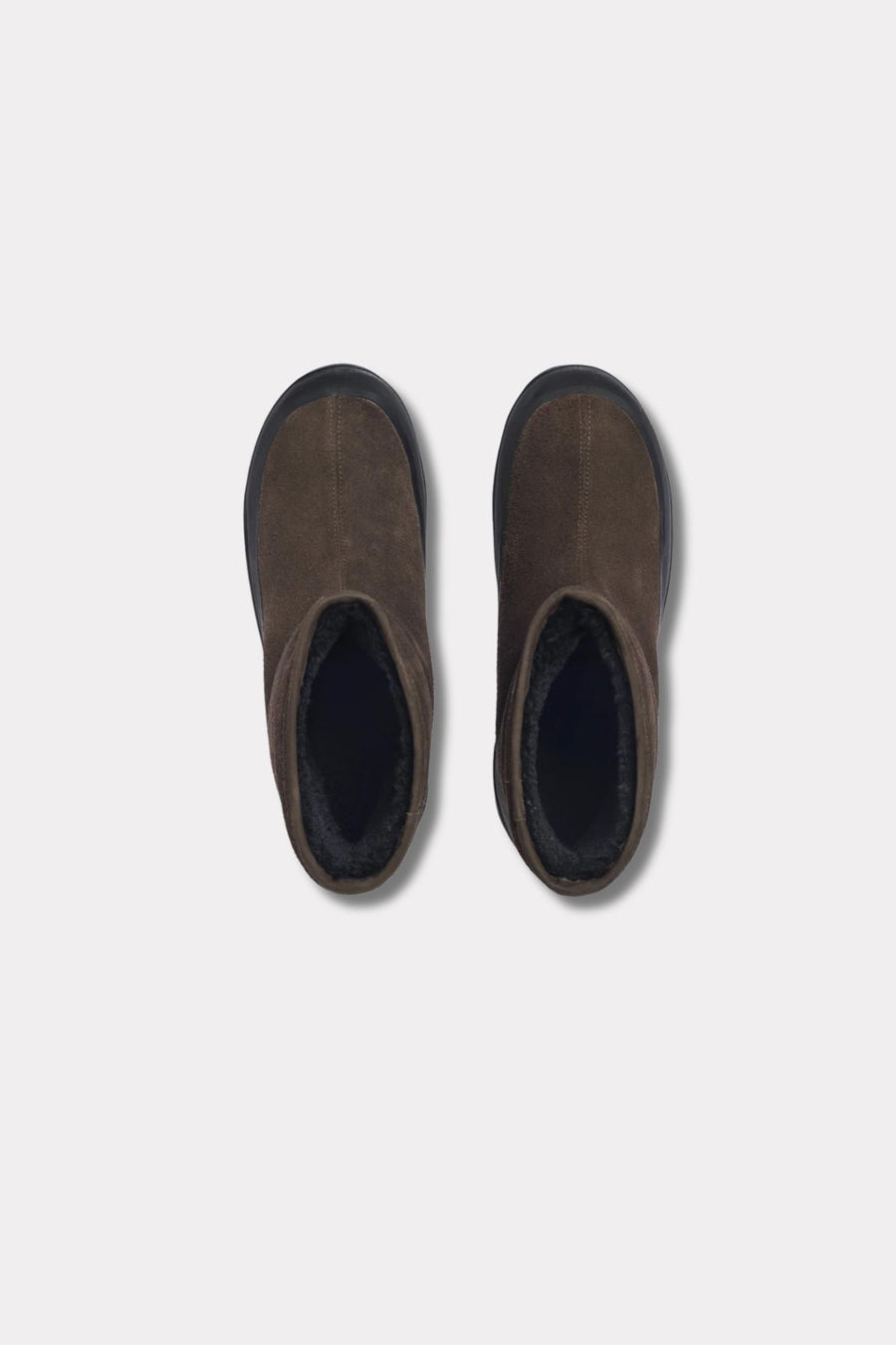 Badia- Shearling Dark Brown