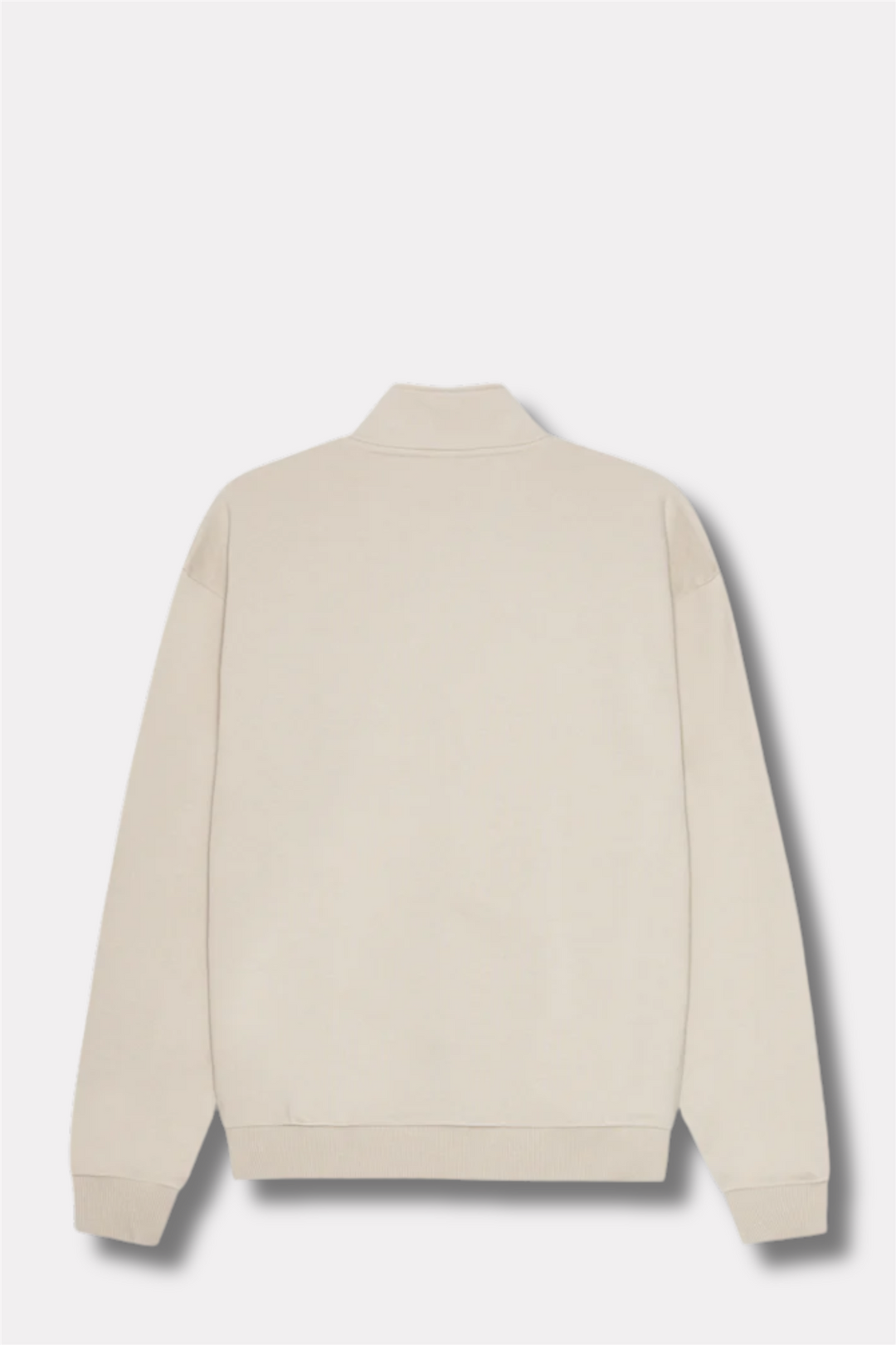 Crew Half-Zip Sweatshirt Light Sand