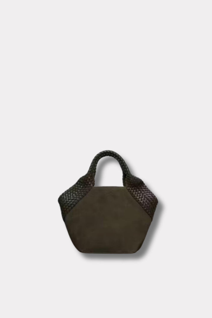 Aura Bag Small- Olive Suede